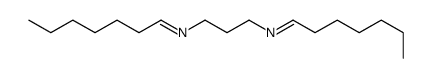 N-[3-(heptylideneamino)propyl]heptan-1-imine Structure