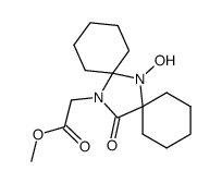 (7-hydroxy-15-oxo-7,14-diaza-dispiro[5.1.5.2]pentadec-14-yl)-acetic acid methyl ester结构式