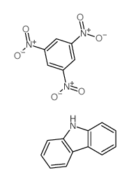 9H-Carbazole, compd. with 1,3,5-trinitrobenzene (1:1)结构式