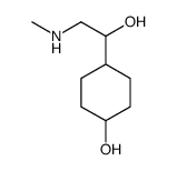 4-Hydroxy-α-(methylaminomethyl)cyclohexanemethanol Structure