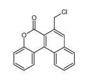 7-(chloromethyl)naphtho[2,1-c]chromen-6-one结构式