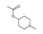 (1-methylpiperidin-4-yl) acetate Structure