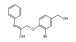 2-[2-BROMO-4-(HYDROXYMETHYL)PHENOXY]-N-PHENYL-ACETAMIDE picture