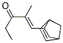 5-(2-Methyl-3-oxo-1-pentenyl)norborn-2-ene structure