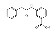 N-phenylacetyl-3-aminobenzoic acid图片