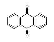 Thioxanthone sulfoxide structure