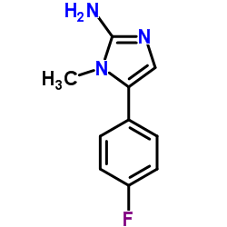 5-(4-FLUORO-PHENYL)-1-METHYL-1H-IMIDAZOL-2-YLAMINE picture