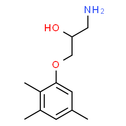 2-Propanol,1-amino-3-(2,3,5-trimethylphenoxy)-,()-(8CI)结构式