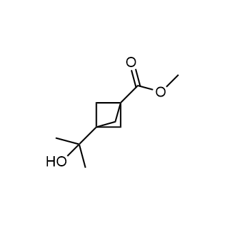 3-(2-羟基丙-2-基)双环[1.1.1]戊烷-1-羧酸甲酯图片