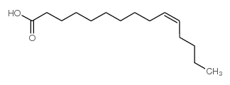 10(Z)-Pentadecenoic Acid Structure