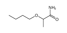 O-butyl-lactic acid amide结构式