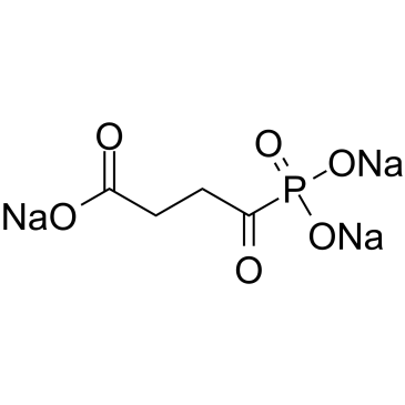 Succinyl phosphonate trisodium salt structure