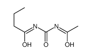 (4CI)-1-乙酰基-3-丁基脲结构式