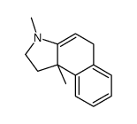 3,9b-dimethyl-2,5-dihydro-1H-benzo[e]indole结构式