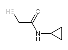 N-Cyclopropyl-2-mercaptoacetamide structure