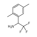 1-(2,5-DIMETHYL-PHENYL)-2,2,2-TRIFLUORO-ETHYLAMINE Structure