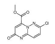 7-Chloro-2-oxo-2H-pyrimido[1,2-b]pyridazine-4-carboxylic acid methyl ester Structure