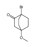 1-Bromo-4-methoxybicyclo(2.2.2)octan-2-one Structure