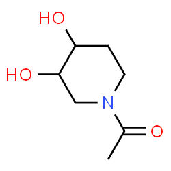 3,4-Piperidinediol, 1-acetyl- (7CI)结构式