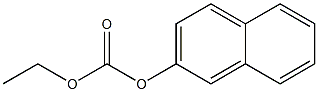 ethyl naphthalen-2-yl carbonate Structure