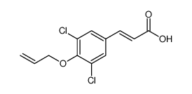 2-Propenoic acid, 3-[3,5-dichloro-4-(2-propen-1-yloxy)phenyl] picture