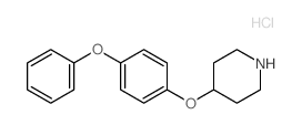 4-(4-Phenoxyphenoxy)piperidine hydrochloride Structure