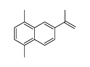 1,4-dimethyl-6-prop-1-en-2-ylnaphthalene Structure