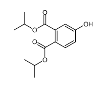 dipropan-2-yl 4-hydroxybenzene-1,2-dicarboxylate结构式