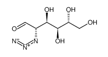 D-Mannose, 2-azido-2-deoxy Structure