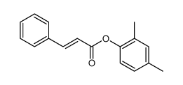 2,4-dimethylphenyl trans-cinnamate结构式