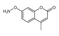 7-(aminooxy)-4-methyl-2H-chromen-2-one结构式