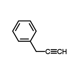 3-苯基-1-丙炔结构式