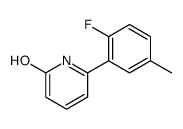 6-(2-fluoro-5-methylphenyl)-1H-pyridin-2-one Structure