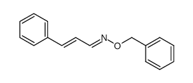 (E)-3-Phenyl-propenal O-benzyl-oxime Structure