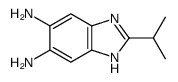 1H-Benzimidazole-5,6-diamine,2-(1-methylethyl)-(9CI) Structure