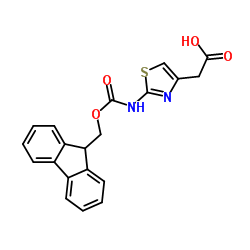 (2-{[(9H-Fluoren-9-ylmethoxy)carbonyl]amino}-1,3-thiazol-4-yl)acetic acid picture