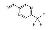 5-(trifluoromethyl)pyrazine-2-carbaldehyde结构式