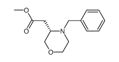 (S)-(4-Benzyl-Morpholin-3-Yl)-Acetic Acid Methyl Ester Structure