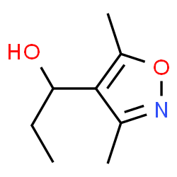 4-Isoxazolemethanol,-alpha--ethyl-3,5-dimethyl-(9CI) structure