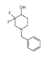 1-benzyl-3,3-difluoropiperidin-4-ol picture