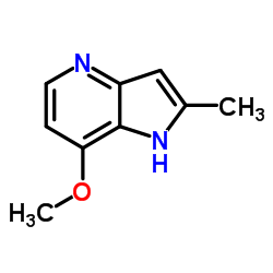 7-Methoxy-2-methyl-1H-pyrrolo[3,2-b]pyridine Structure