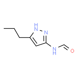 Formamide,N-(5-propyl-1H-pyrazol-3-yl)- structure