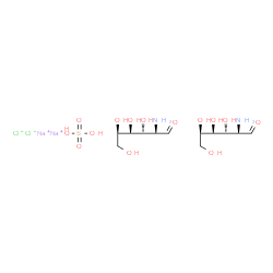 glucosamine sulfate sodium chloride Structure