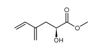 (S)-Methyl 2-Hydroxy-4-methylene-5-hexenoate Structure