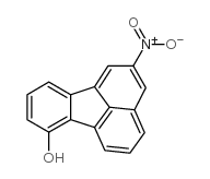 2-Nitro-7-fluoranthenol结构式