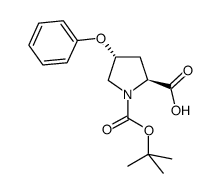 (2S,4r)-boc-4-苯氧基吡咯烷-2-羧酸图片