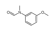 N-(3-methoxyphenyl)-N-methylformamide Structure