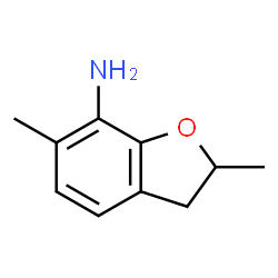 7-Benzofuranamine,2,3-dihydro-2,6-dimethyl- structure