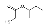 2-Mercaptoacetic acid sec-butyl ester Structure