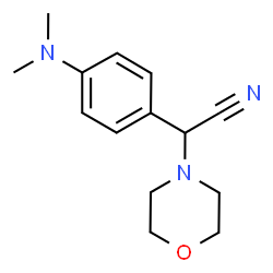 2-(P-(DIMETHYLAMINO)PHENYL)-2-MORPHOLINOACETONITRILE picture